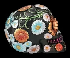 Totenkopf - Schwarz Mit Metallic Farben DOD -FIGUREN Verkäufe 2D FS24745 Totenkopf Schwaarz mit Metallic Farben DOD 5 1280x1280