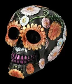 Totenkopf - Schwarz Mit Metallic Farben DOD -FIGUREN Verkäufe 2D FS24745 Totenkopf Schwaarz mit Metallic Farben DOD 7 1280x1280