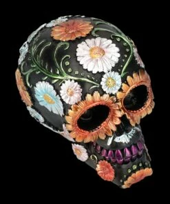 Totenkopf - Schwarz Mit Metallic Farben DOD -FIGUREN Verkäufe 2D FS24745 Totenkopf Schwaarz mit Metallic Farben DOD 8 1280x1280