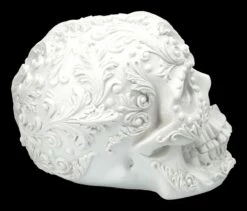 Totenkopf - Rokoko Schädel Weiß 14 Totenkopf - Rokoko Schädel Weiß -FIGUREN Verkäufe 2D FS24746 Totenkopf Rokoko Schadel weiss 4 1280x1280
