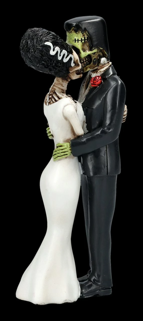 Skelett Figur - Frankensteins Monster Küsst Braut 5 Skelett Figur - Frankensteins Monster Küsst Braut – Bild 3