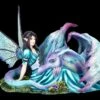 Elfen Figur Mit Drache - Let Sleeping Dragons Lie