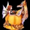 Elfen Figur Mit Drache - Halloween Hangout -FIGUREN Verkäufe 2D FS24767 Elfen Figur mit Drache Halloween Hangout 1 1280x1280