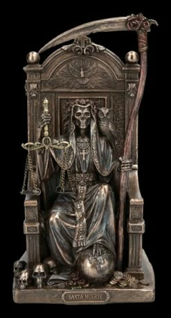Reaper Figur - Santa Muerte Auf Thron Mit Sense