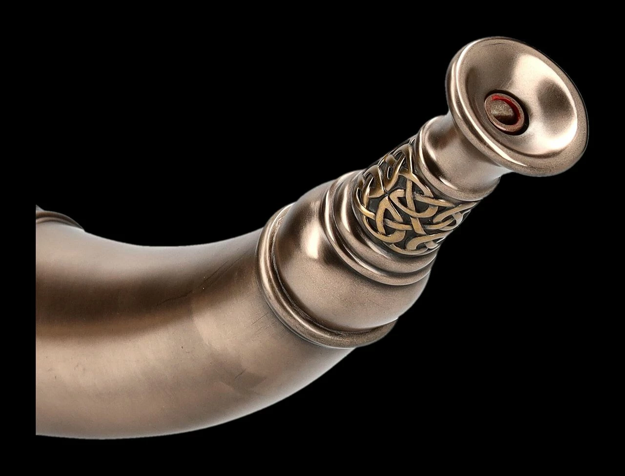 Germanisches Signalhorn Funktionsfähig 10 Germanisches Signalhorn Funktionsfähig – Bild 8