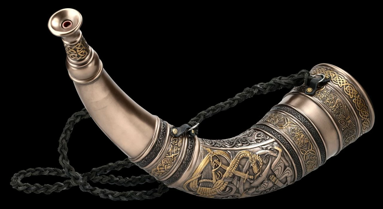 Germanisches Signalhorn Funktionsfähig 6 Germanisches Signalhorn Funktionsfähig – Bild 4