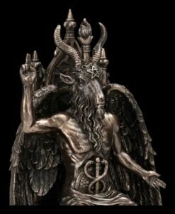 Baphomet Figur Sitzt Auf Thron -FIGUREN Verkäufe 2D FS24827 Baphomet Figur sitzt auf Thron 4 1280x1280