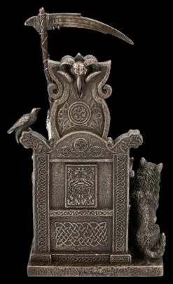 Hel Figur - Germanische Göttin Des Todes Auf Thron -FIGUREN Verkäufe 2D FS24829 Hel Figur Germanische Gottin des Todes auf Thron 3 1280x1280