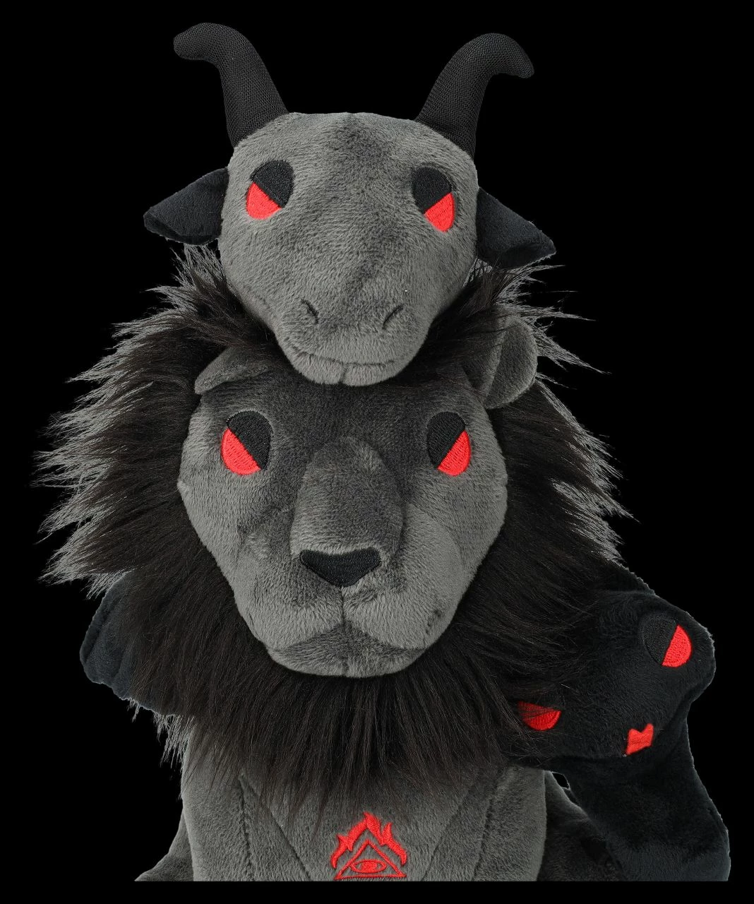 Plüschfigur Chimäre - Löwe Ziege Schlange 9 Plüschfigur Chimäre - Löwe Ziege Schlange – Bild 7