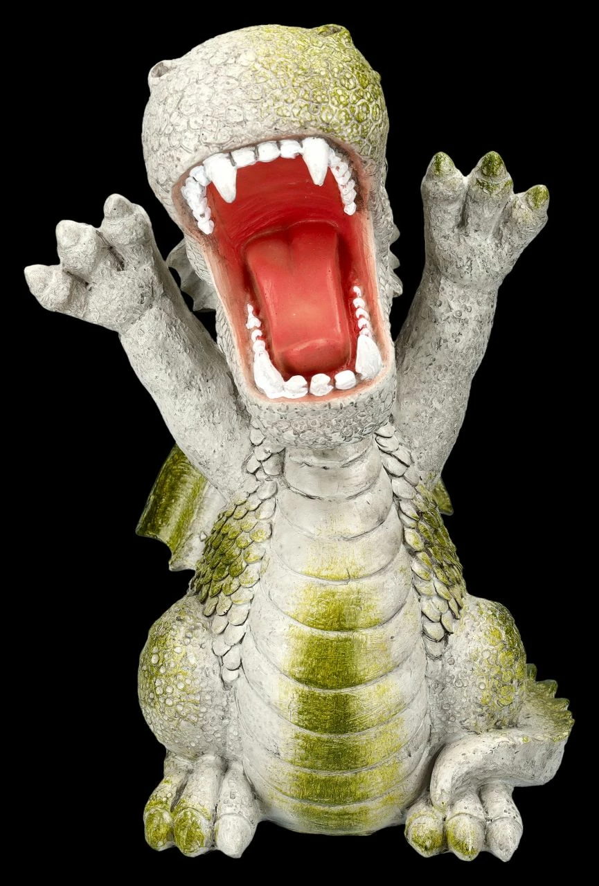 Gartenfigur Drache Streckt Sich - Guten Morgen 5 Gartenfigur Drache Streckt Sich - Guten Morgen – Bild 3