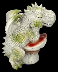 Gartenfigur Drache Mit Pilz - Der Denker -FIGUREN Verkäufe 2D FS24886 Gartenfigur Drache mit Pilz der Denker 4 1280x1280