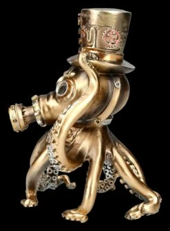 Kraken Figur - Steampunk Oktopus Mit Gasmaske 11 Kraken Figur - Steampunk Oktopus Mit Gasmaske -FIGUREN Verkäufe 2D FS24892 Kraken Figur Steampunk Oktopus mit Gasmaske 3 1280x1280
