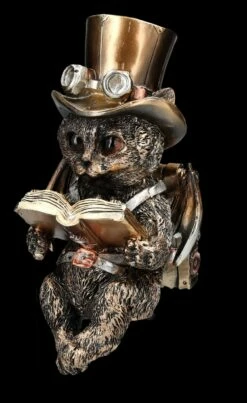 Katzen Figur Steampunk Kantenhocker -FIGUREN Verkäufe 2D FS24904 Katzen Figur Steampunk Kantenhocker 4 1280x1280