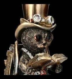 Katzen Figur Steampunk Kantenhocker -FIGUREN Verkäufe 2D FS24904 Katzen Figur Steampunk Kantenhocker 8 1280x1280