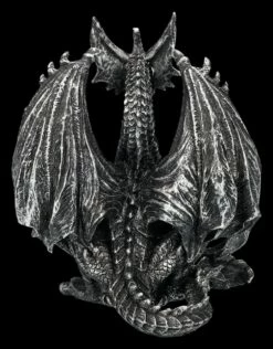 Drachen Figur - Wächter Silberfarben 13 Drachen Figur - Wächter Silberfarben -FIGUREN Verkäufe 2D FS24974 Drachen Figur W chter silberfarben 3 1280x1280