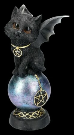 Vampirkatzen Figur 2er Set Auf Wahrsagerkugel -FIGUREN Verkäufe 2D FS24975 Vampirkatzen Figur 2er Set 3 1280x1280