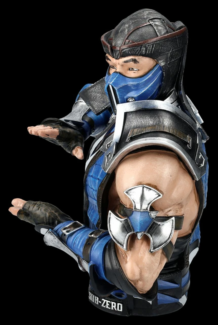 NEMESIS NOW Mortal Kombat Figur - Sub-Zero Büste 7 NEMESIS NOW Mortal Kombat Figur - Sub-Zero Büste – Bild 5