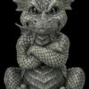 Garten Figur - Bockiger Drache