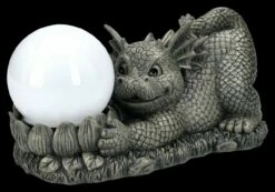 Garten Figur - Drache Spielt Mit Solarlampe -FIGUREN Verkäufe 2D FS25031 Garten Figur Drache spielt mit Solarlampe 5 1280x1280