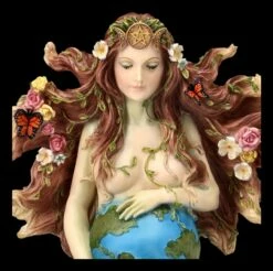 Gaia Figur - Mutter Erde Schwanger Handbemalt -FIGUREN Verkäufe 2D FS25072 Gaia Figur Mutter Erde schwanger bemalt 7 1280x1280