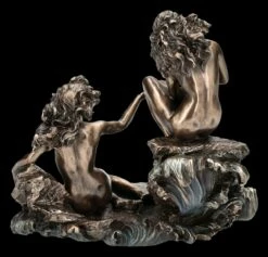 Aktfigur - Sturm-Nymphen Auf Felsen -FIGUREN Verkäufe 2D FS25075 Aktfigur Sturm Nymphen auf Felsen 4 1280x1280