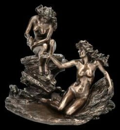 Aktfigur - Sturm-Nymphen Auf Felsen -FIGUREN Verkäufe 2D FS25075 Aktfigur Sturm Nymphen auf Felsen 7 1280x1280