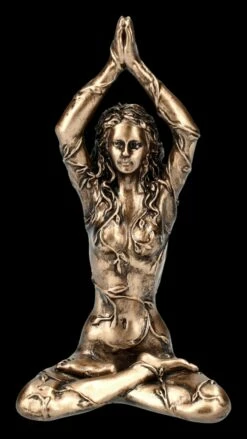Gaia Figur - Erdgöttin In Lotus Position Mini