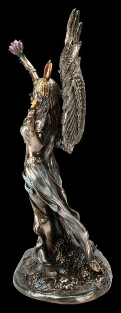 Isis Figur An Teich Mit Ausgebreiteten Schwingen -FIGUREN Verkäufe 2D FS25090 ISIS Figur an Teich mit ausgebreiteten Schwingen 3 1280x1280