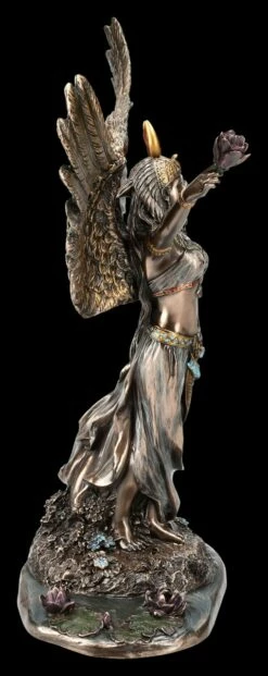 Isis Figur An Teich Mit Ausgebreiteten Schwingen -FIGUREN Verkäufe 2D FS25090 ISIS Figur an Teich mit ausgebreiteten Schwingen 5 1280x1280