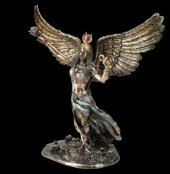 Isis Figur An Teich Mit Ausgebreiteten Schwingen -FIGUREN Verkäufe 2D FS25090 ISIS Figur an Teich mit ausgebreiteten Schwingen 7 1280x1280
