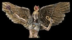 Isis Figur An Teich Mit Ausgebreiteten Schwingen -FIGUREN Verkäufe 2D FS25090 ISIS Figur an Teich mit ausgebreiteten Schwingen 8 1280x1280