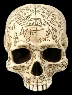 Totenkopf - Ritualschädel Mit Symbolen -FIGUREN Verkäufe 2D FS25092 Totenkopf Ritualsch del mit Symbolen 1 1280x1280