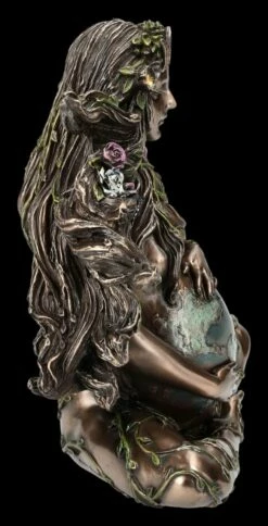 Gaia Figur - Mutter Erde Schwanger Bronziert -FIGUREN Verkäufe 2D FS25093 Gaia Figur Mutter Erde schwanger bronziert 6 1280x1280