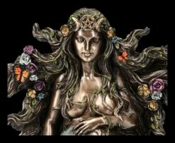 Gaia Figur - Mutter Erde Schwanger Bronziert -FIGUREN Verkäufe 2D FS25093 Gaia Figur Mutter Erde schwanger bronziert 9 1280x1280