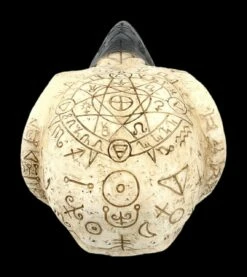 Totenkopf - Rabenschädel Mit Mytischen Symbolen -FIGUREN Verkäufe 2D FS25098 Totenkopf Rabensch del mit mystischen Symbolen 4 1280x1280