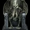 Cthulhu Figur Sitzt Auf Thron