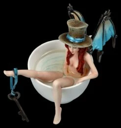 Elfen Figur In Tasse - Steampunk Bath By Amy Brown -FIGUREN Verkäufe 2D FS25137 Elfen Figur in Tasse Steampunk Bath by Amy Brown 11 1280x1280
