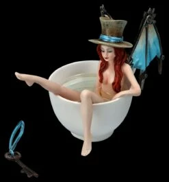 Elfen Figur In Tasse - Steampunk Bath By Amy Brown -FIGUREN Verkäufe 2D FS25137 Elfen Figur in Tasse Steampunk Bath by Amy Brown 15 1280x1280