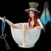Elfen Figur In Tasse - Steampunk Bath By Amy Brown -FIGUREN Verkäufe 2D FS25137 Elfen Figur in Tasse Steampunk Bath by Amy Brown 3 1280x1280