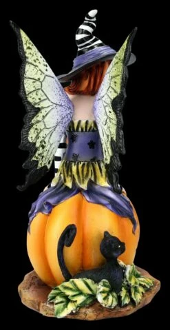 Elfen Figur Mit Kürbis - Bewitching By Amy Brown -FIGUREN Verkäufe 2D FS25138 Elfen Figur mit K rbis Bewitching by AMy Brown 5 1280x1280