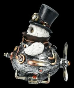 Steampunk Eulen Figur - Avian Invention -FIGUREN Verkäufe 2D FS25154 SteampunkEulen Figur Avian Inventioon 2 1280x1280