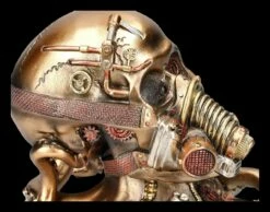Steampunk Totenkopf - Krake Mit Gasmaske -FIGUREN Verkäufe 2D FS25155 Steampunk Totenkopf Krake mit Gasmaske 7 1280x1280