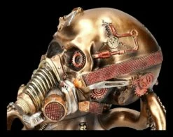 Steampunk Totenkopf - Krake Mit Gasmaske -FIGUREN Verkäufe 2D FS25155 Steampunk Totenkopf Krake mit Gasmaske 8 1280x1280