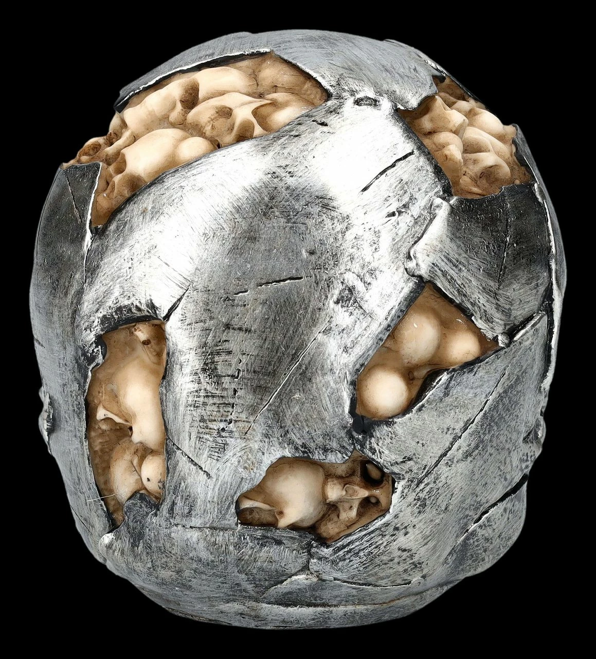 Totenkopf Figur - Fracture Groß 7 Totenkopf Figur - Fracture Groß – Bild 5