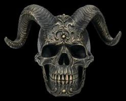 Totenkopf Figur Mit Hörnern - Diabolus -FIGUREN Verkäufe 2D FS25162 Totenkopf Figur mit H rnern Diabolus 2 1280x1280