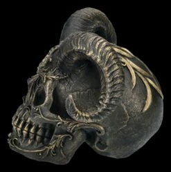 Totenkopf Figur Mit Hörnern - Diabolus -FIGUREN Verkäufe 2D FS25162 Totenkopf Figur mit H rnern Diabolus 4 1280x1280