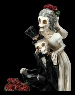 Skelettfigur - Hochzeitspaar Auf Fahrrad -FIGUREN Verkäufe 2D FS25265 Skelettfigur Hochzeitspaar mit Fahrrad 6 1280x1280