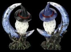 Eulen Figuren Auf Mondsichel 2er Set -FIGUREN Verkäufe 2D FS25305 Eulen Figuren auf Mondsichel 2er Set 3 1280x1280