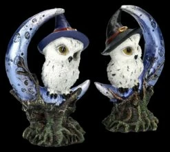 Eulen Figuren Auf Mondsichel 2er Set -FIGUREN Verkäufe 2D FS25305 Eulen Figuren auf Mondsichel 2er Set 5 1280x1280