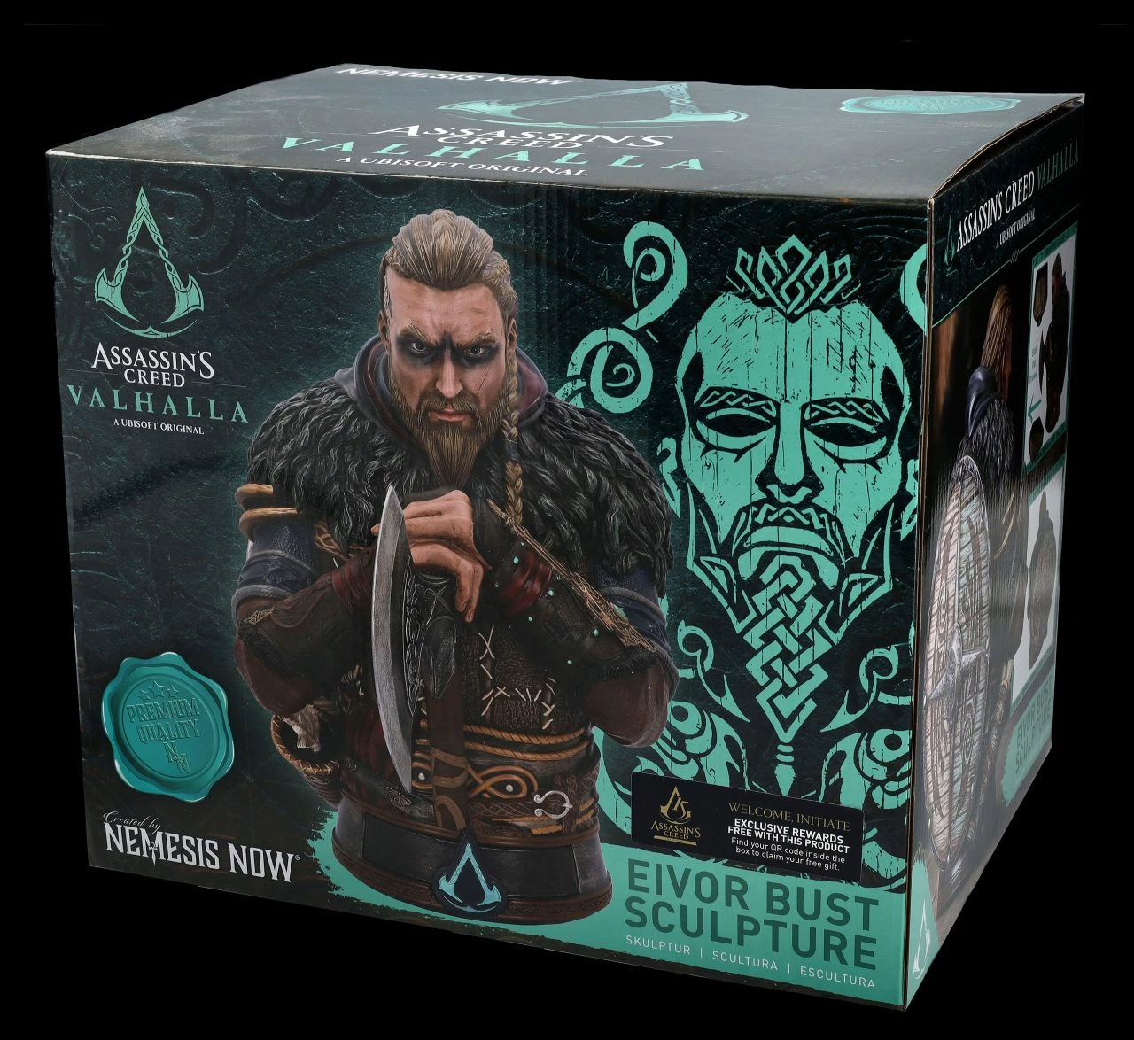 Assassins Creed Valhalla Figur - Eivor Büste 4 Assassins Creed Valhalla Figur - Eivor Büste – Bild 2